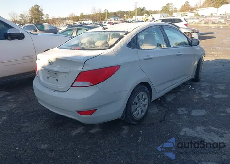 2016 Hyundai Accent Se from USA, damaged, VIN KMHCT4AE4GU074705